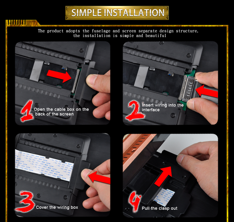 Universal 9.5 Inch Touch Screen Multimedia IPS 2 Din Android Car Radio Stereo DVD Player Carply Auto Electronics