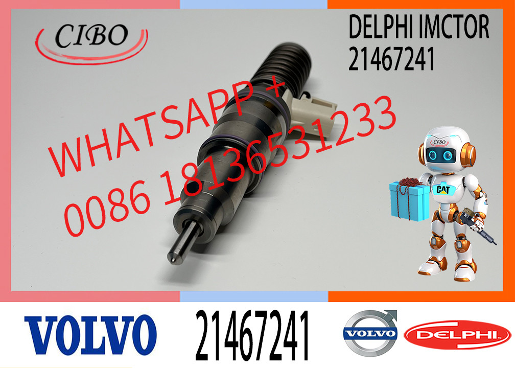 Fuel Injector BEBE4G15001 BEBE4L07001 21467241 22052765 22340639 52850-13670 Injector For VOL-VO Diesel Engine