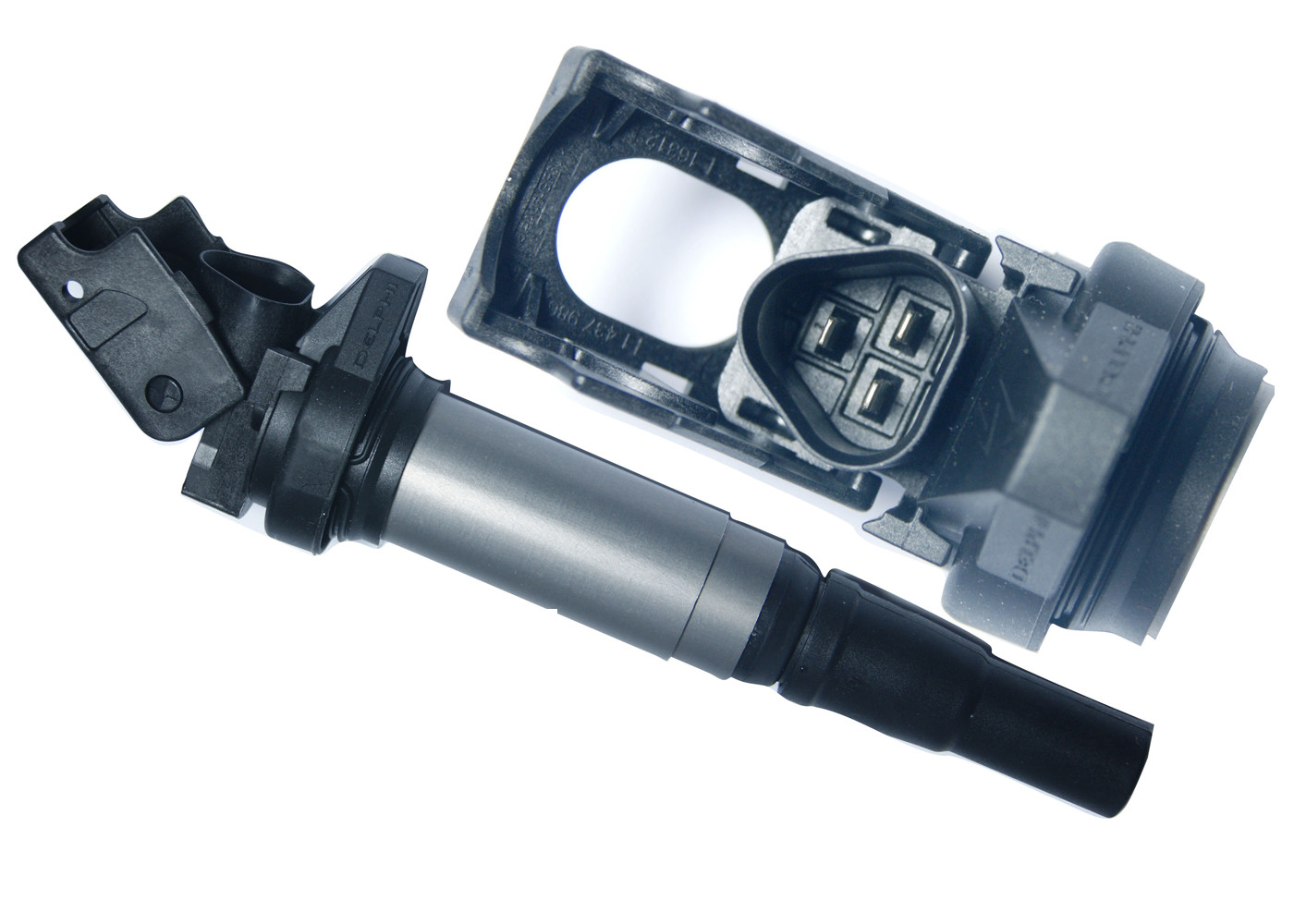 Black Auto Parts BMW Ignition Coil For E60N E61N E63N , BMW E90 Coil Pack OEM 12137559842