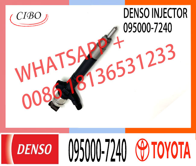 095000-7240 23670-0R010 Diesel Injector 23670-09200 7240 Auto Fuel Injector for Toyota Avensis / Verso 2.2 d 0950007240