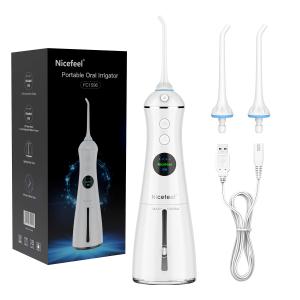 Wholesale 300ml Electric Jet Cordless Water Flosser , 6 Working Modes Water Jet Dental Flosser from china suppliers