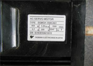 Wholesale Industrial Servo Motor Yaskawa 5.39N.m 200V AC Servo Motor SGMGH-09ACA21 from china suppliers
