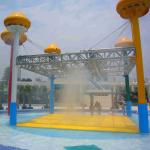 Jellyfish World Steel Large Aqua Play Spray Park Equipment Cartoon Structures