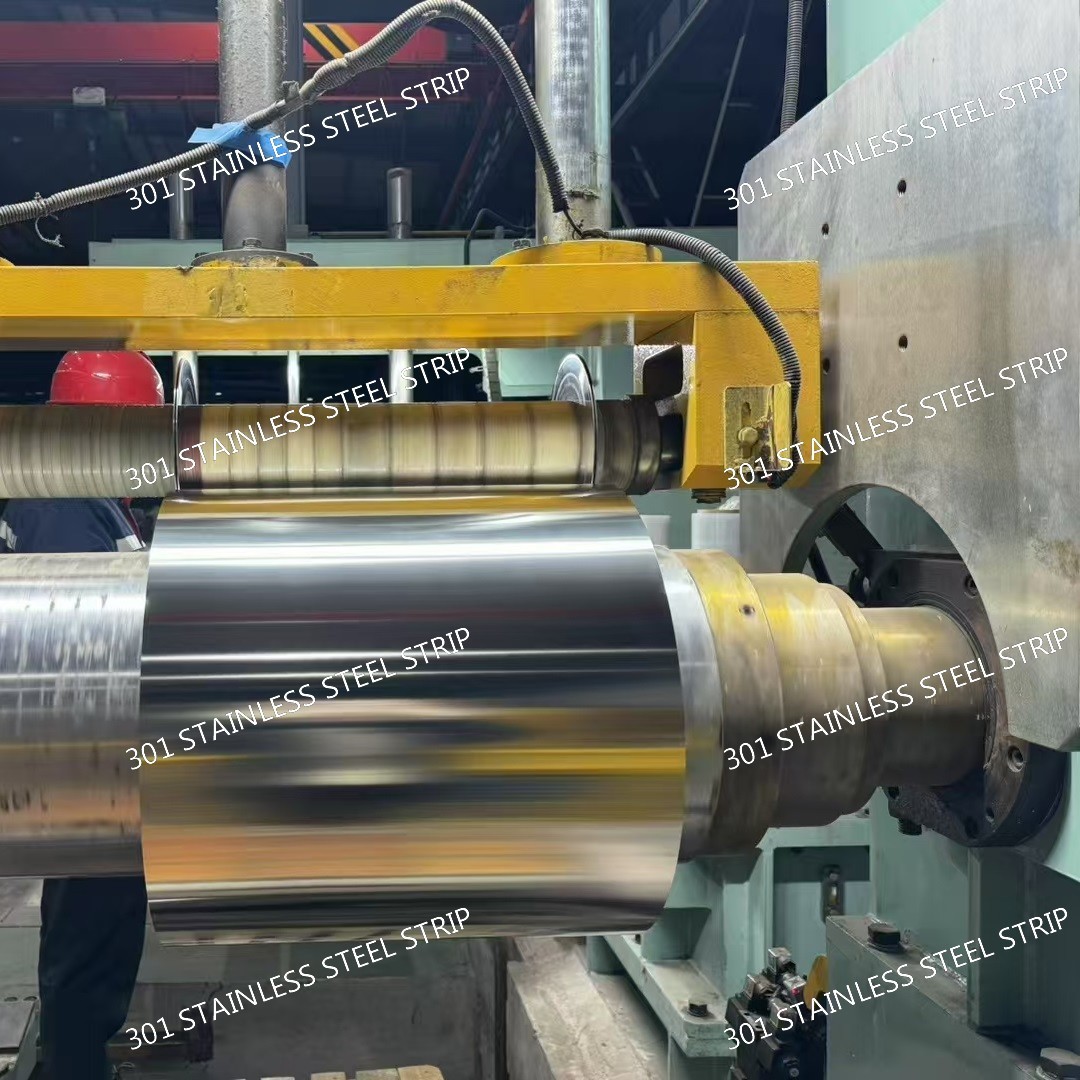 SUS301 Full Hard Stainless Steel Strip Stock Thin Gauge Strips With Exceptional Durability Formability
