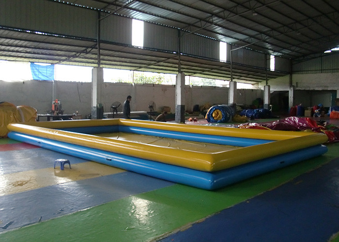 2 Layers Height Portable Water Pool , Plastic Swimming Pools For Adults