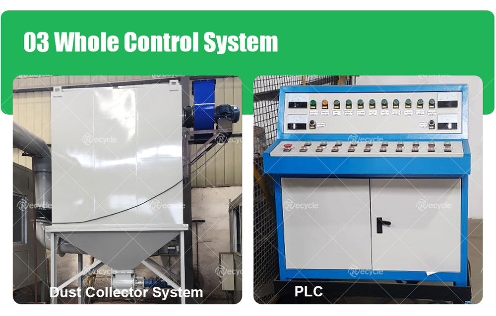 Scrap Copper Cable Recycling Plant 200kg/h-300kg/h Wire Recycling Machine