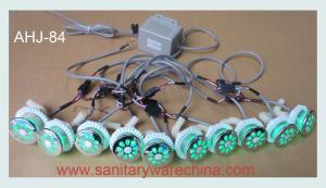 Wholesale waterproof RGB LED underwater massage led spa bubble air jet light AHJ-84 from china suppliers