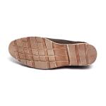 Dark Coffee Antiodor Mens Breathable Leather Shoes Lace Up