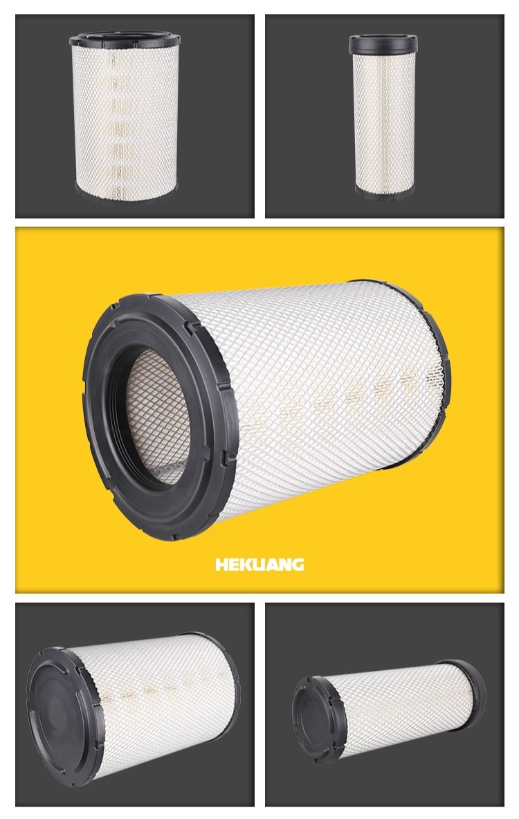 K8829A Diesel Engine Air Filter 235mm High filtration efficiency erpillar Engine Filter