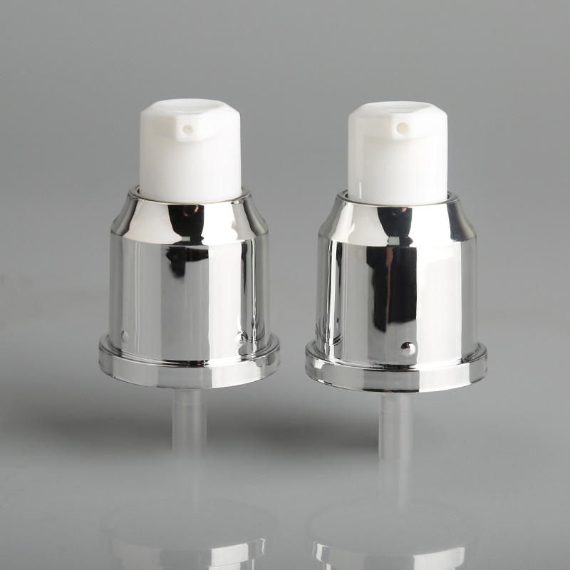 24mm 20mm Aluminum Cream Pump Treatment Pump with as Over Cap