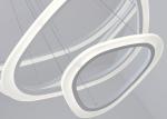 2 Rings Modern Decorative 26W 43x25cm Ring Pendant Light Fixture