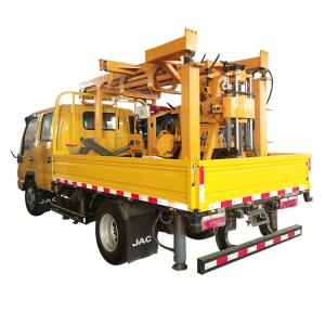 Wholesale Commercial 200m Deep Water Well Drilling Truck Water Well Service Rig Vehicle Mounted from china suppliers