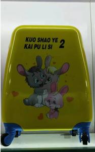 Wholesale 3pcs14&quot;18&quot;20&quot;Kids ABS Carry On Luggage Set Upright Hard Side Hard Shell Suitcase Travel Trolley Luggage Bag from china suppliers