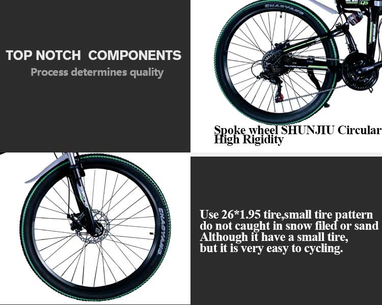 White 26 Inch Folding Electric Bike 350W 48V 10AH 35 Km/H Max Speed