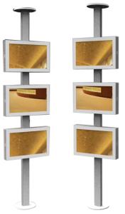 Wholesale DT61 Outdoor 3 screen media digital signage from china suppliers