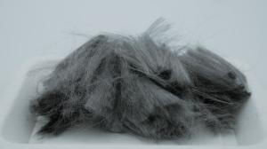 Wholesale 316L High Temperature Resistant Short SS Fibers , 12um 33mm Length Anti Static Fiber from china suppliers