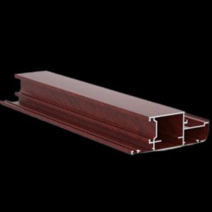 Wholesale Black Anodized Aluminium Door Profiles Powder Painted Electrophoresis from china suppliers