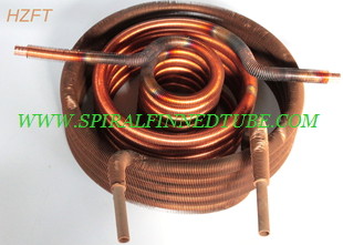 Aluminum / Copper Finned Coil Heat Exchangers in Automotive Engineering