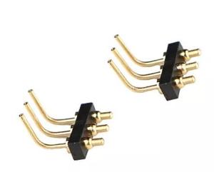 Wholesale 3V Brass Plated Right Angle POGO Pin Male Header Surface Mount Pogo Pins from china suppliers
