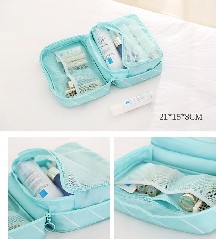 Fashionable Cubes 8PCS Travel Organizer Bag Sets 6 Colors For Travel Packing