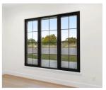 Customizable Aluminum Fixed Window Big Picture Triple Glazed Glass Windows
