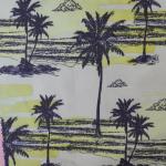 240t Microfiber Sublimation Printed Fabric 120gsm Peached Twill