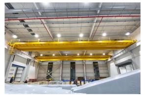 Wholesale Large Capacity Double Girder 10 Ton Overhead Crane Logistics Turnover DG EOT Crane from china suppliers