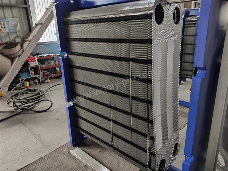 Heat Exchanger APV Heat Transfer Plate High Strength Energy Efficiency