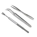 Stainless Steel Durable Three Piece Pet Grooming Comb Lice Remover Metal Dog
