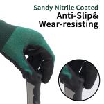 A2 Cut-Resistant Abrasion-Resistant Safety Gloves Lightweight Flexible Fit Sandy