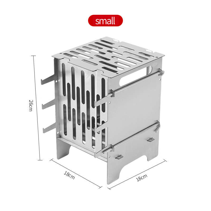 Stainless Steel Camping BBQ Grill Stove Barbecue