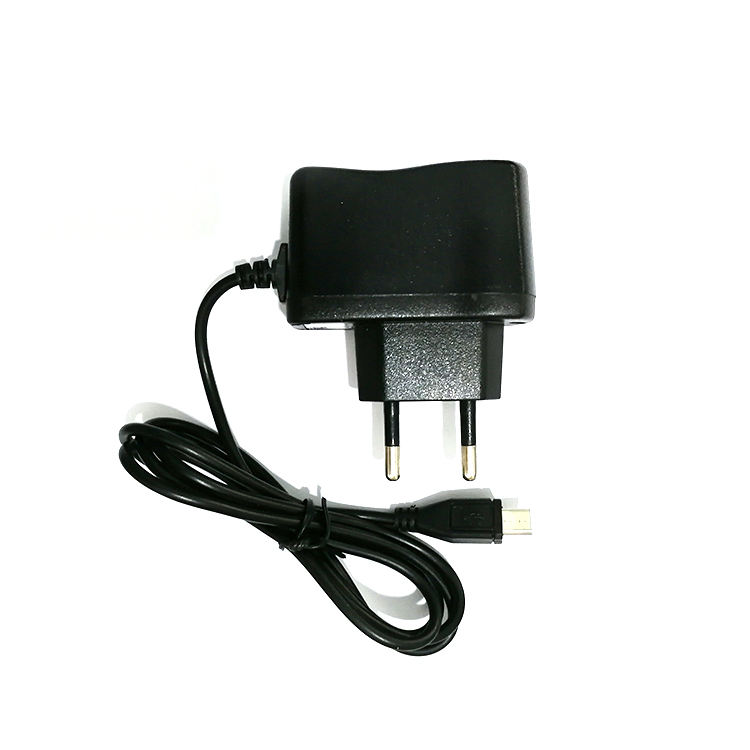 5V500mA USB Android Wire Charger ABS European Standard 1m Length