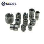 Thread YG11 Cemented Carbide Nozzle Oil Drilling Bit Cross Slot Teeth Black