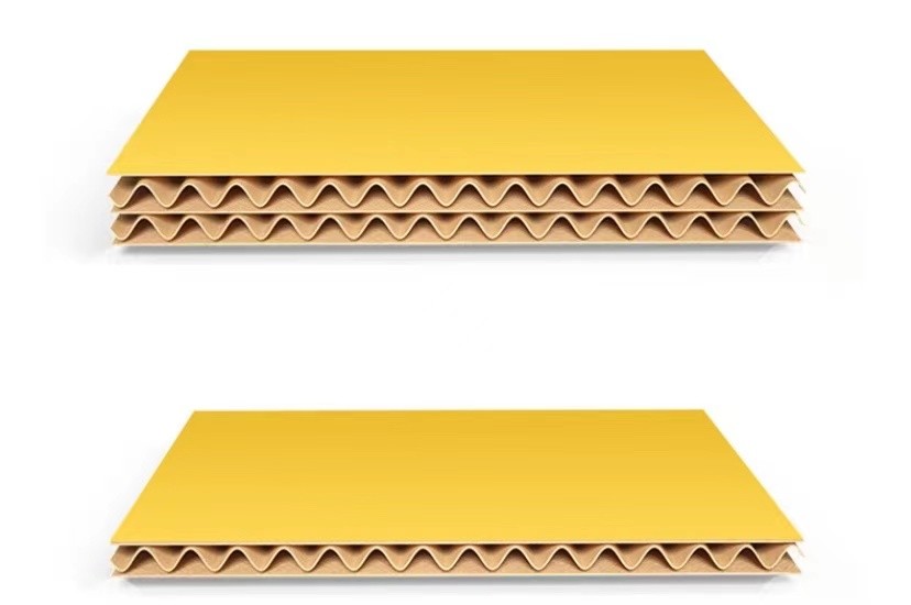OEM Shipping Kraft Paper Corrugated Boxes Matt / Glossy Lamination