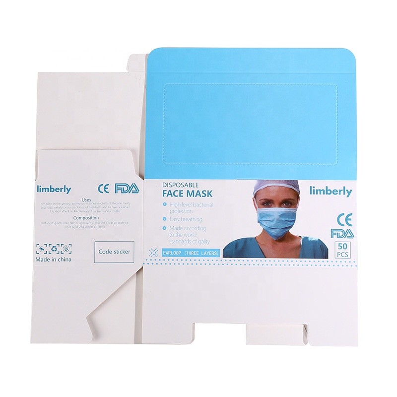 Biodegradable 350gm Ivory Board Paper Packaging Box