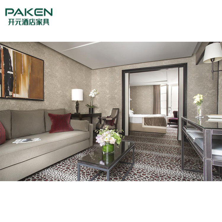 Commercial 5 Star Hotel Guest Room Loose Furniture Custom Make Material