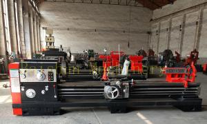 Wholesale High Capacity Universal Horizontal Lathe Machine For Metal Cutting Heavy Duty from china suppliers