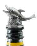 Stainless Steel Animal Wine Pourer Silver Dolphin Liquor Pourer For Bar