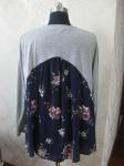 V Neck Womens Plus Size Dressy Tops Soft Touch 80% Polyester 20% Rayon