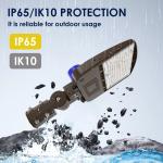 100W 150W 200W 240W 300w LED Parking Lot Lights Commercial IP65
