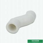 ISO9001 Approval Lightweight Pvc Pipe Fittings Elbow Size 20 -160 Mm Welding