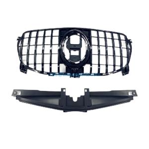 Wholesale ABS Off Road Front Bumper Grille A1678880100 for Mercedes Benz W167 GT Black Center Grille 1678880100 from china suppliers