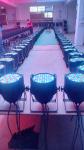 Stage Night Club Wedding Show RGBW 54 *3 W Par Can DJ UP Light with 6 White LEDs