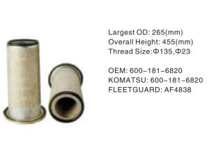 Wholesale 600-181-6820 Hydraulic Oil Filter Assembly Height 455mm OD 265mm from china suppliers