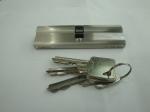 100mm(50*50) Euro Profile Double Brass Cylinder Lock with 3 brass normal keys SN