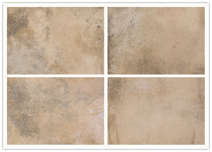 Non Slip Matte Finish Rustic Porcelain Tile 60x60 Cm Size Heat Insulation