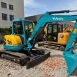 Used spot goods mini mach construction Excavator Kubota 155 for sale