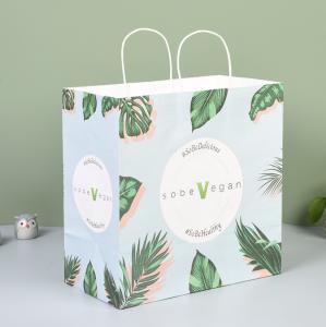 Wholesale Durable Eco Friendly Paper Bags With Handles Strong Bearing from china suppliers