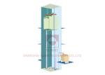 Hydraulic Dumbwaiter Elevator Modern Dumbwaiter Lift Load 1000-5000kg