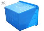 W 400L Industrial Coloured Plastic Storage Boxes For Textile Factory Storage